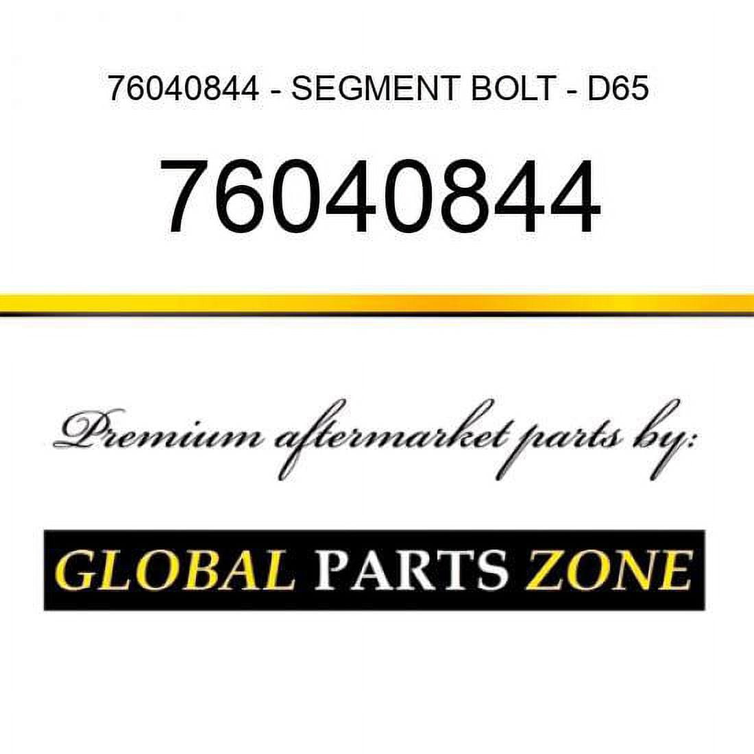 76040844 - SEGMENT BOLT - D65/D85 fits KOMATSU - Walmart.com