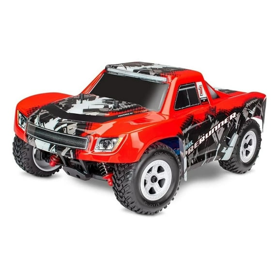 76064-5-REDX LaTrax Desert Prerunner Truck 1/18 Scale 4WD Wall