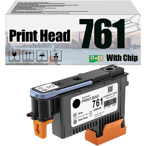 761 CH645A CH646A CH647A CH648A Print Head Printhead, Compatible for HP DESIGNJET 17100 T7200 Printers —— High Print Volume with Chip