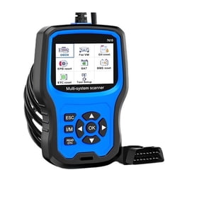 7610 OBD2 Automotive Scanner All System Code Reader Oil D-P-F ABS SRS Reset OBD2 Car Diagnostic Tools ,Easy to Use
