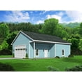 thumbnail image 1 of 763-14401: Garage Traditional 0 Bed, 0 Bath Luxury Home Plan, 0 Sq Ft: Full Blueprints with License to Build by Home Plan Marketplace - Lesuto, 1 of 6