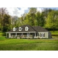 thumbnail image 1 of 763-3617: Country Farmhouse 4 Bed, 5 Bath Luxury Home Plan, 3617 Sq Ft: Full Blueprints with License to Build by Home Plan Marketplace - Lesuto, 1 of 7