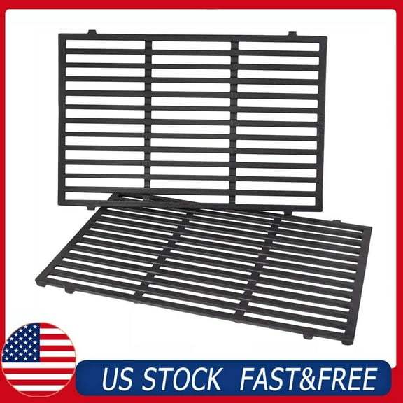#7638 17.5" Grill Grates for Weber Spirit I & II 300 Genesis Silver B/C Gold B/C