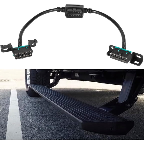 76404-01A Plug N Play Pass Through Harness Fit for Ford, Silverado, Sierra (Except Ram, Toyota)