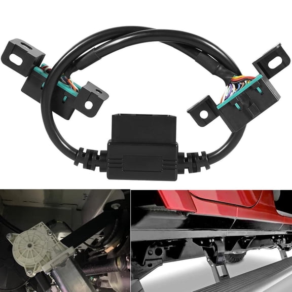 76404-01A Plug-n-Play Pass-Through Harness For PowerStep Running Boards Black