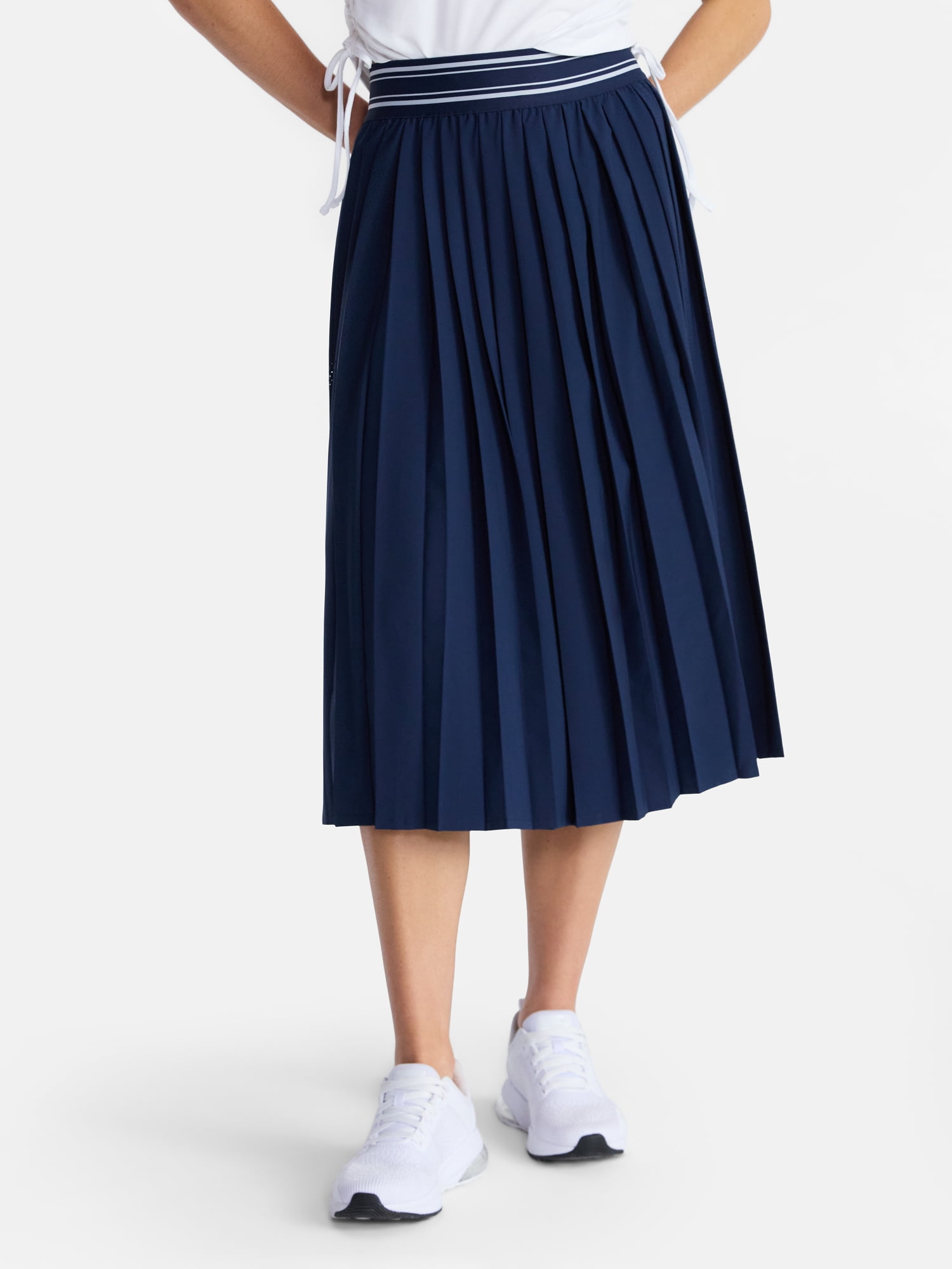 Avia Women's Pleated Midi Skirt, Sizes XS-XXXL