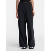 Women's and Women's Plus FeatherStretch Woven Wide Leg Pants, 30'' Inseam, Sizes XS-4X
