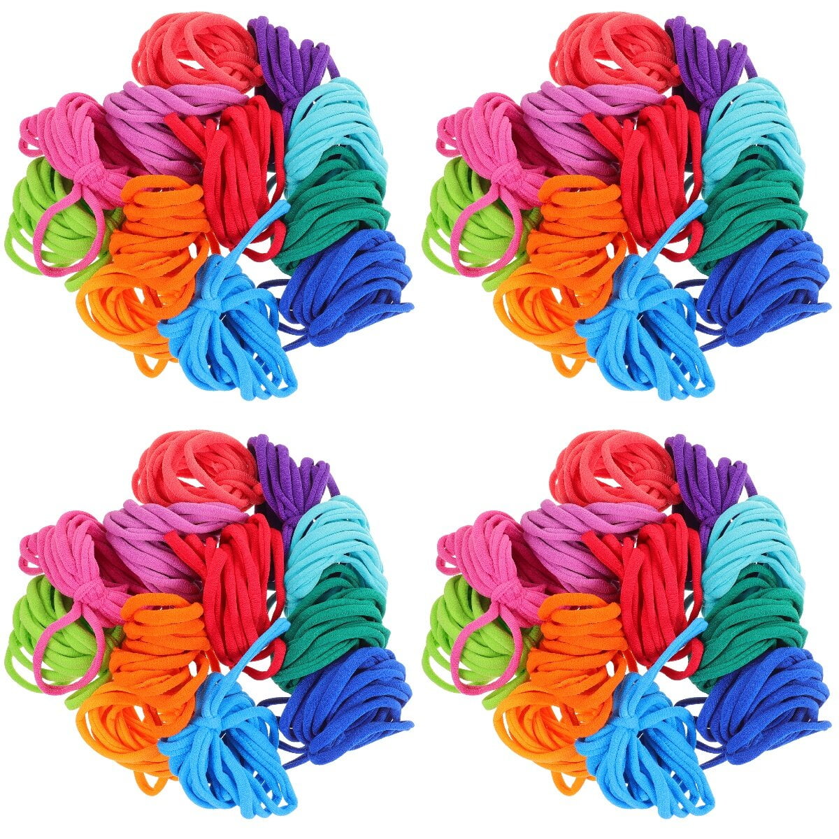 768pcs 12 Colors Loop Potholder Loops Weaving Loom Loops Bulk Weaving