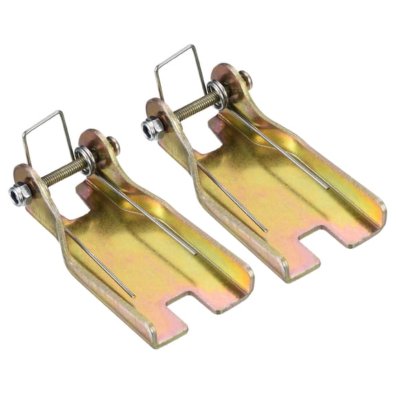 76mm Hook Safety Latch Kit, Metal Clevis Hook Towing Receiver Hitch Replacement, Zinc Plating, 2 Pack