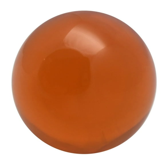 76mm Orange Acrylic Contact Juggling Ball