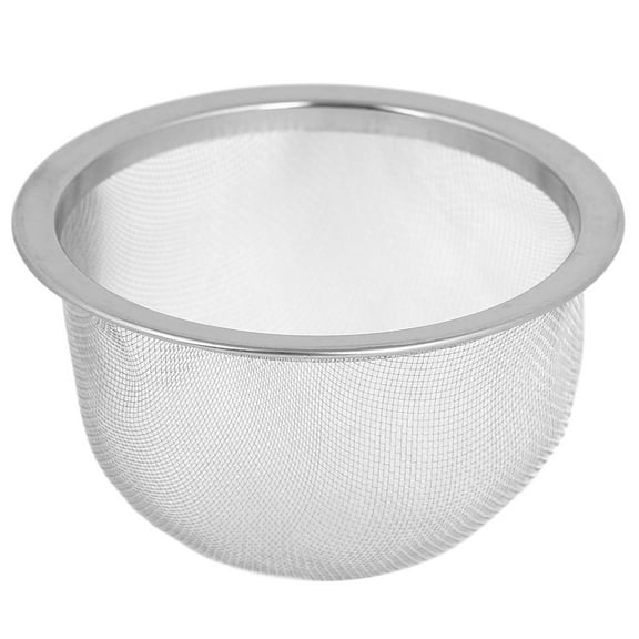 76mm Stainless Steel Wire Mesh Tea Leaves Spice Strainer Basket