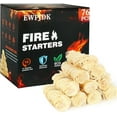 thumbnail image 1 of 76pcs Fire Starter Natural Fire Starters for Campfires, Charcoal Starter, Firestarter, Fire Starters for Fireplace, BBQ, Chimney, Pizza Oven, Grill (76-PCS), 1 of 7