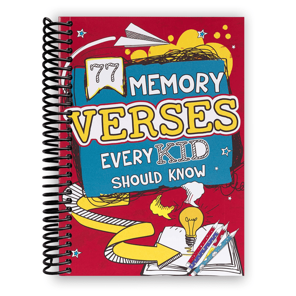 77 Memory Verses Every Kid Should Know (Spiral Bound)