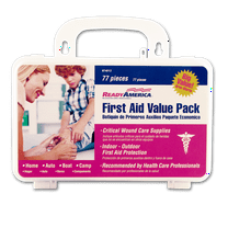 77 Piece First Aid Kit Value Pack, Ready America