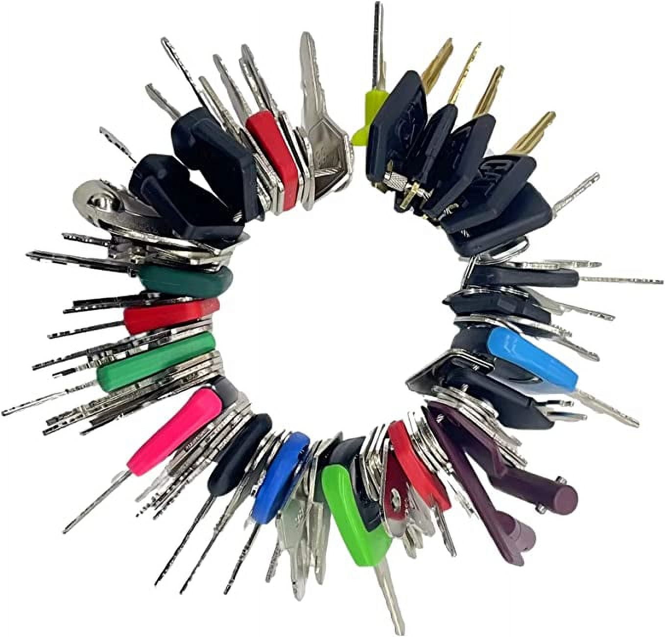 77 Pro Heavy Equipment Construction Equipment Keys Set