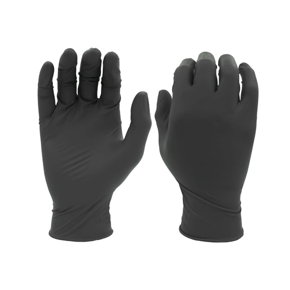 7700PFT Sustainable EBT Latex-Free, Powder-Free, Accelerator-Free, Nitrile Disposable Single Use Safety Gloves, 4 Mil, 9.5" Length, M um (1 Box/50 Gloves)