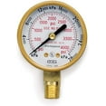 770126 Oxy/Acet,Gauge High Pressure,Psi/Kpa,Oxygen