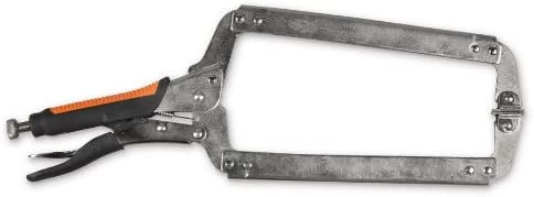 455mm Locking C-Clamp Pliers - 160mm Jaw Capacity - Extra-Long Jaw Profile - View #2
