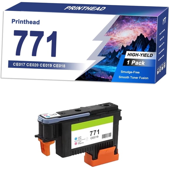 771 CE017 CE020 CE019 CE018 Printhead Compatible Replacement for HP Printers to Work with Z6200 Z6600 Z6800 Printer,Unwavering Performance Printing 1set