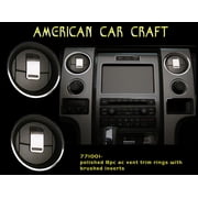 771001 2010-2014 Ford Raptor, A/C Vent Trim Rings Front, American Car Craft