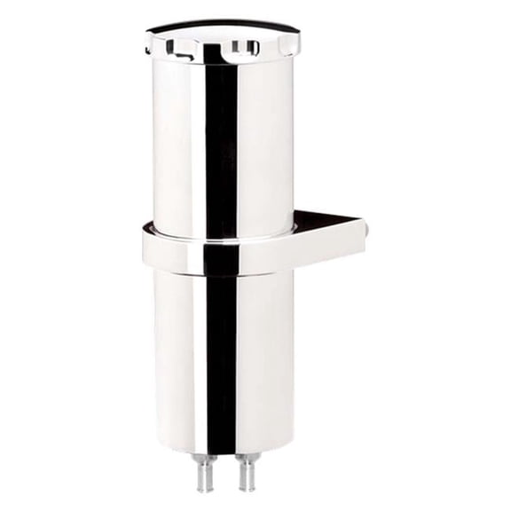 77109 8.75 in. Over Flow Smooth Style Tank with Bracket