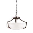 thumbnail image 1 of 7724503EN3-710-Generation Lighting-Sea Gull Lighting-Hanford-Three Light Convertible Pendant in Transitional Style-20.56 Inch wide by 14.25 Inch, 1 of 2