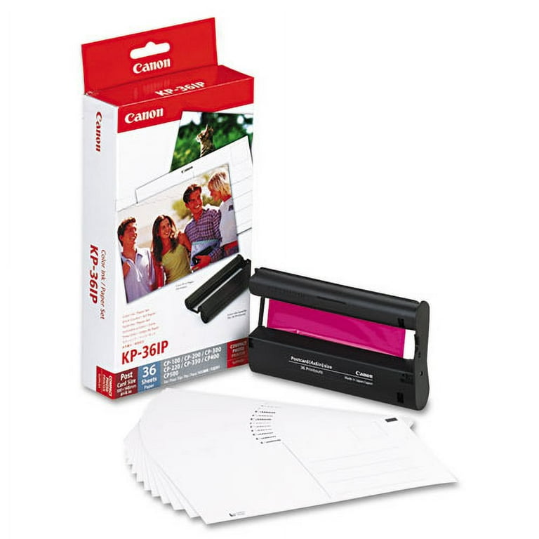 7737A001 (KP-36IP) Ink/Paper Combo, Tri-Color 7737A001 (KP-36IP) Ink/Paper Combo, Tri-Color