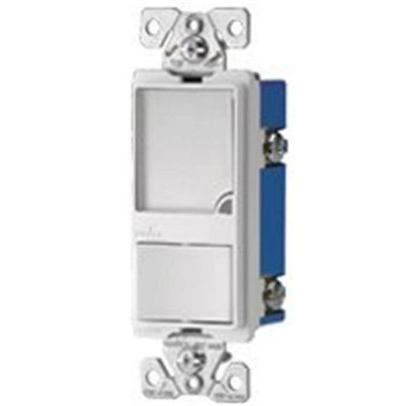 7738W-K-L Box Led Nitelight & Switch, White