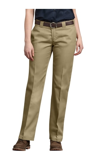 ladies dress pants walmart Pounoo Womens Wide Leg Pants High Waist Double Button Pleated Wide Leg Plain Womens Dress Pants Loose Fit Formal Occasion Soft Womens Dress Pants