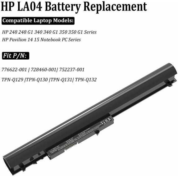 776622 001 Battery For HP 15-F100DX LA04DF 15-F010DX 15-F004WM 15-F305DX LAO4