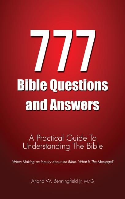777 Bible Questions And Answers Hardcover Walmart 777 Bible Questions And Answers Hardcover Walmart