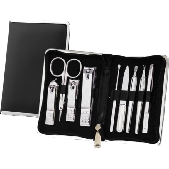 777 Three Seven TS-940C Nail Care Set - 9 Essential Tools, Made in Korea, 50 Years Heritage C45