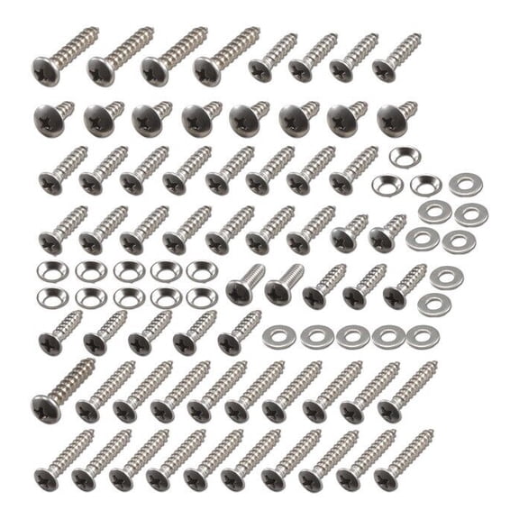 77Piece Interior Screw Kit For 1973-1977 Chevy and GMC Trucks Deluxe Interior