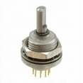 thumbnail image 1 of 77SPT36-01-1-10N-F   Switch Rotary 10 Position SP10T 50mA (AC), 200mA (DC) 115 VAC Panel Mount, Through Hole : RoHS, 1 of 1