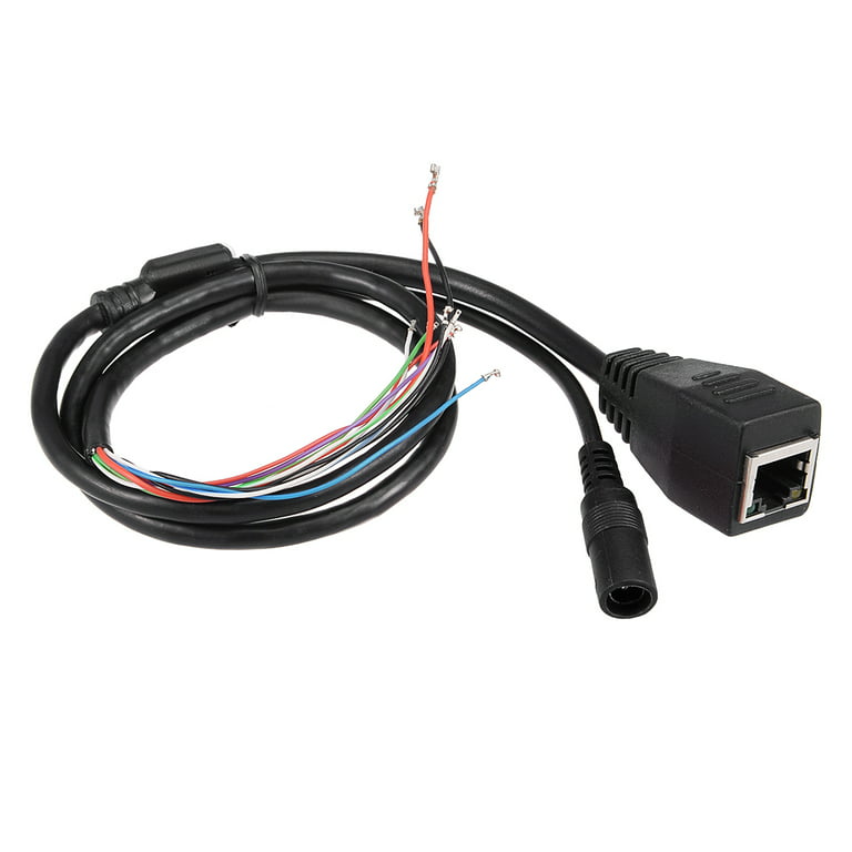 CCTV RJ45 Cable Ethernet Surveillance Camera DC Power Cat5 Internet Network  LAN Cord POE IP Camera Wifi Connection