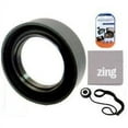 thumbnail image 1 of 77mm Soft Rubber Lens Hood For Nikon 24-70mm f/2.8G ED AF-S Nikkor + Cap Keeper + MicroFiber Cleaning Cloth + LCD Screen Protectors, 1 of 6