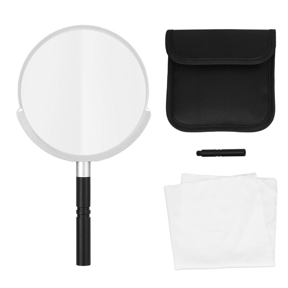 77mm Special Effects Lens Filter, Handheld Image Splitting Effect Half Linear Prism Filter  For Camera Lens Accessories For Night Photography