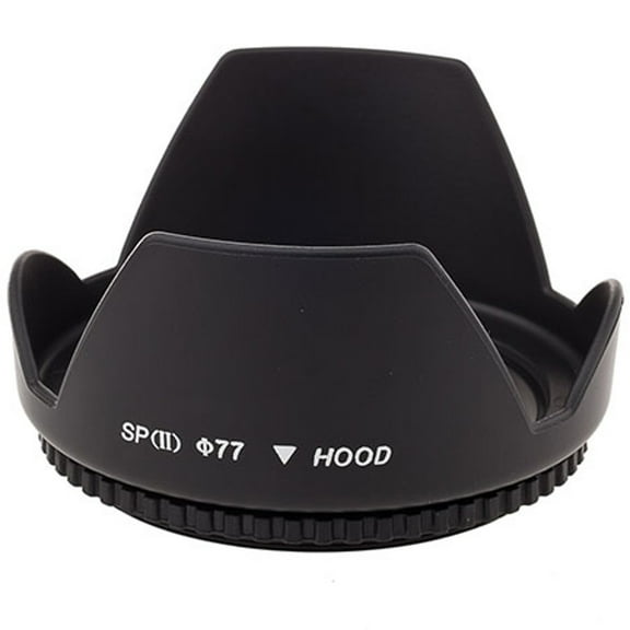 ProOptic 77mm Wide Angle Digital Lens Hood - Petal Shaped