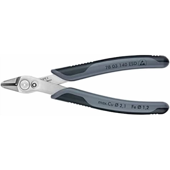 78 03 140 ESDSB Electronics Cutter "Super-Knips" 5, 51" Dissipative In Blister Packaging$$Tools & Hardware Other