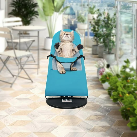 78*39*42cm 33.07lbs Portable Foldable Pet Rocker Bed Cat&Dog Pet Rocking Chair for Pets Weighing Less Than 33.07 Lbs
