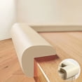 thumbnail image 1 of 78.7 Inch L-Shape Foam Edge Guard Corner Protector, Soft Furniture Corner Bumper for Table Desk Bed, Self-Adhesive Baby Proofing Safety Strip for Kids, Beige, 1 of 7