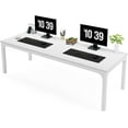 thumbnail image 1 of 78.7 Inches Extra Long Two Person Computer Desk Double Workstation for Home Office, 1 of 6