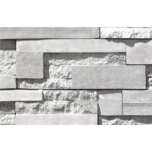 78.7 x 17.71 in. Grey Mineral Siding Adhesive Film, Set of 2