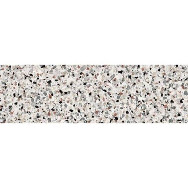 Terrazzo Marble Self-Adhesive Vinyl Wall Decal Set, 157.48" x 26.57"