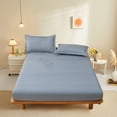 thumbnail image 1 of 78.74 x 70.87 Inches Checkered Double Bed Sheet – Non-Slip Fixed Fitted Bed Cover, Full Cover Mattress Protector for Foam, Spring, Adjustable Beds, 1 of 4