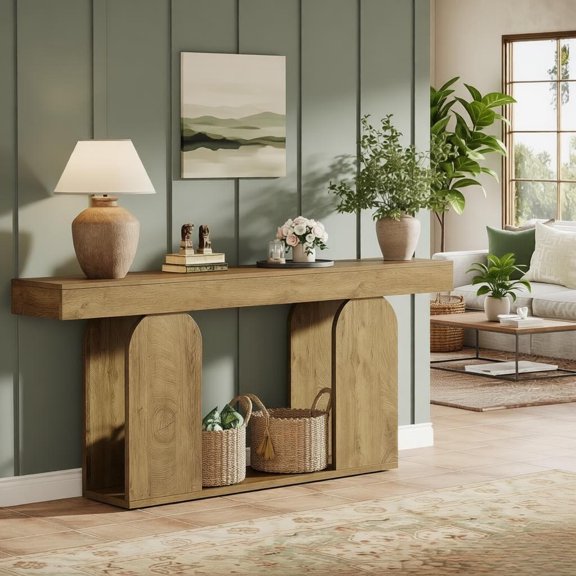 78.7in 6 Tier Arched Corner Bookshelf Narrow Tall Bookcase with Curved Top E1 Particle Board Metal Frame Back Baffles Fences 30lbs Per Shelf for Living Room Bedroom Home Office Kitchen Plant Display