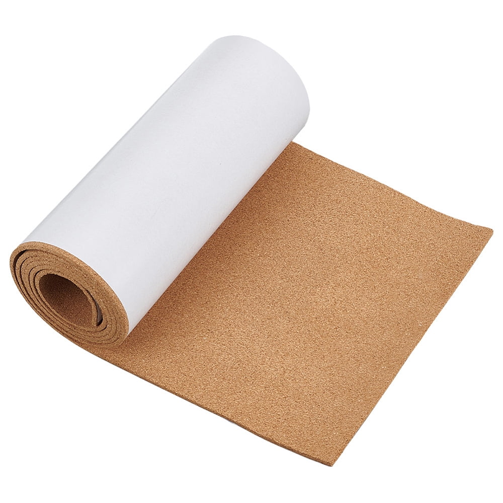 78.7x11.8inch Self Adhesive Cork Roll Bulletin Board Roll DIY Cork Material (5mm Thick) Easy-Cut Self-Stick Surface