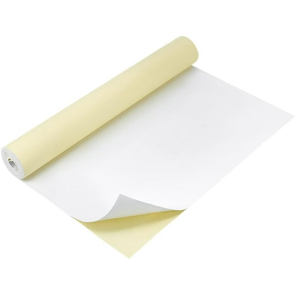 78.7x15.7 Inch White Self-Adhesive EVA Foam Roll 1mm Thick Sticky Upholstery Foam Sheets Craft Foam Sheet