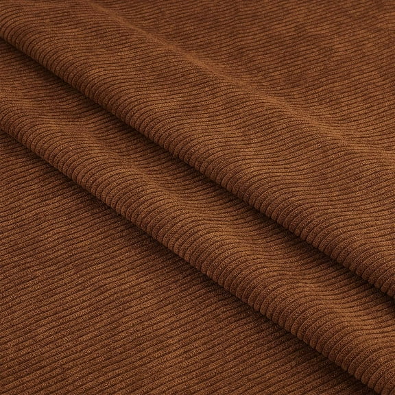 78.7x61Inch Saddle Brown Corduroy Fabric DIY Sewing Crafts Materials Corduroy Upholstery Fabric for DIY Making