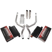 78-88 GM G Body Car 2.5 Dual Exhaust Kit Flowmaster 50 Series DF Rear Exit RC T
